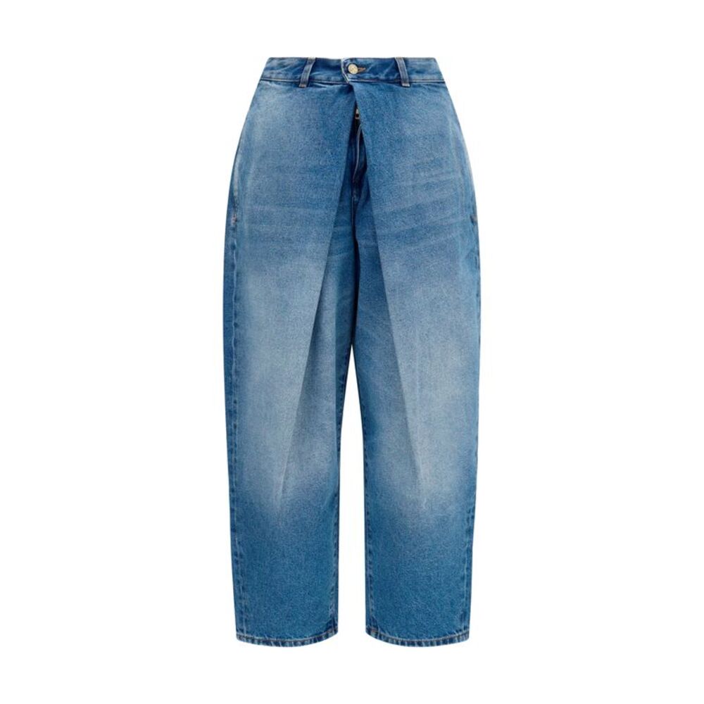 Balmain Women Barrel Denim Jeans